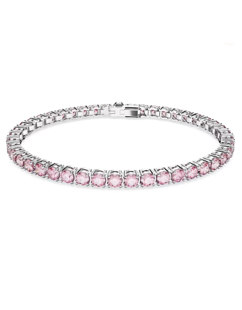 Swarovski Swarovski 5648930 armband matrix roze stenen