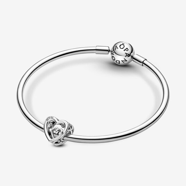 Pandora Pandora Bedel 790800C00  Zilver Hart Mom