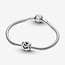 Pandora Pandora 791507C00 Bedel in 925 zilver Always together hart met cirkels