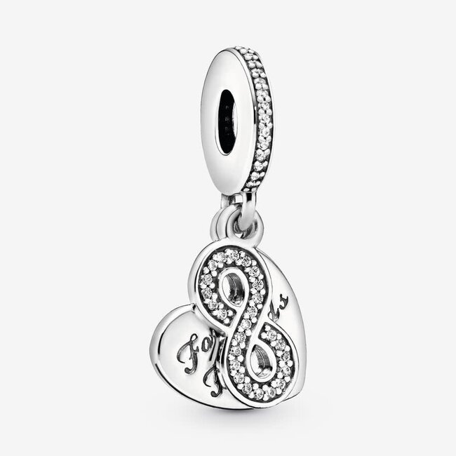 Pandora Pandora Bedel 791948CZ Zilver Forever Friends Infinity