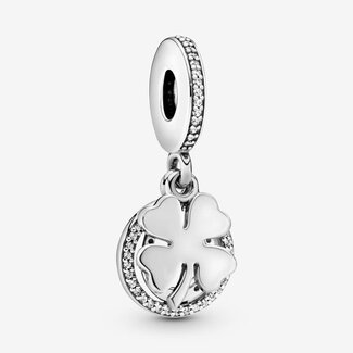 Pandora Pandora Bedel 792089CZ Zilver Klaver en Hoefijzer