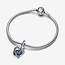 Pandora Pandora 792356C01 Bedel in 925 zilver vallende sterren met maanlicht blauwe kristallen, zirkonia's en blauwe enamel