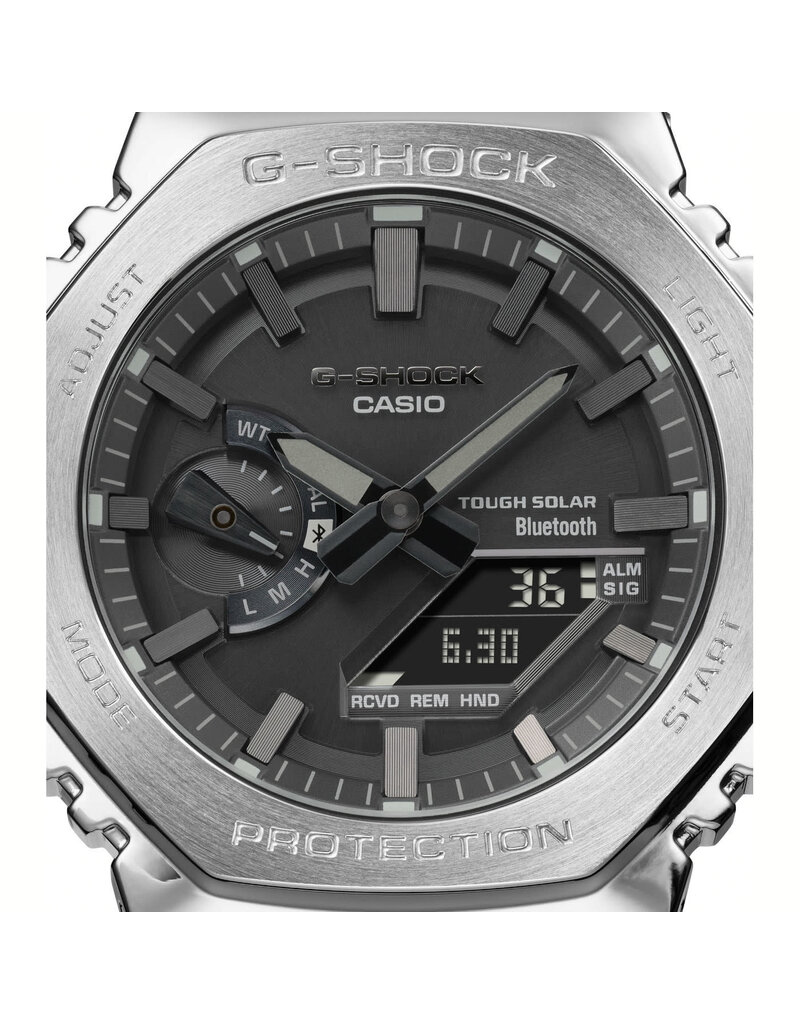Casio G-Shock Casio G-Shock GM-B2100-1AER horloge heren staal anadigi