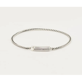 Buddha to Buddha Buddha to Buddha Armband 853 E Permanent Zilver Maat E
