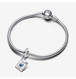 Pandora Pandora 792680C01 Bedel in 925 zilver paspoort hanger