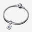 Pandora Pandora Bedel 792680C01 Zilver Paspoort Hanger