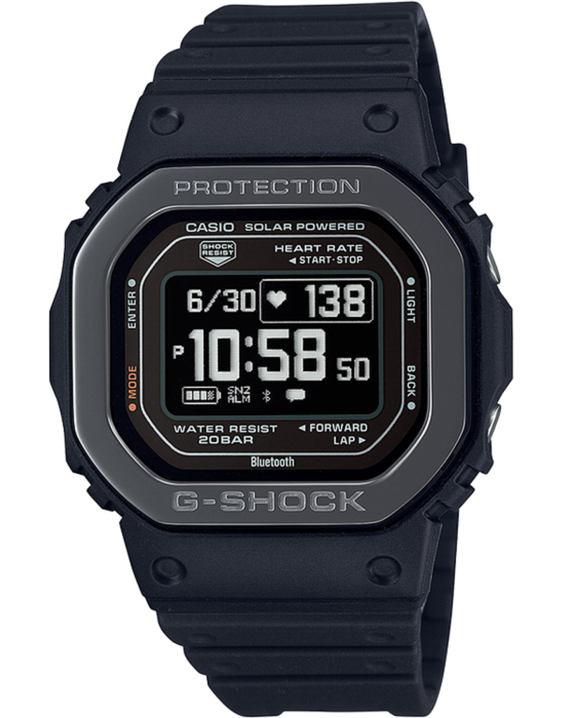 Casio G-Shock Casio G-shock DW-H5600MB-1ER Horloge black x black metal