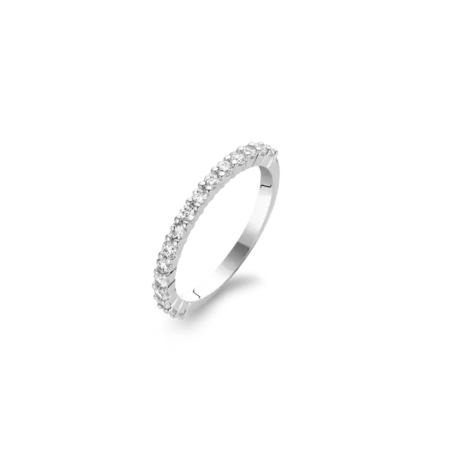 Ti Sento Milano TI SENTO Milano Ring 1918ZI - Maat 52 (16,5 mm) - Gerhodineerd Sterling Zilver