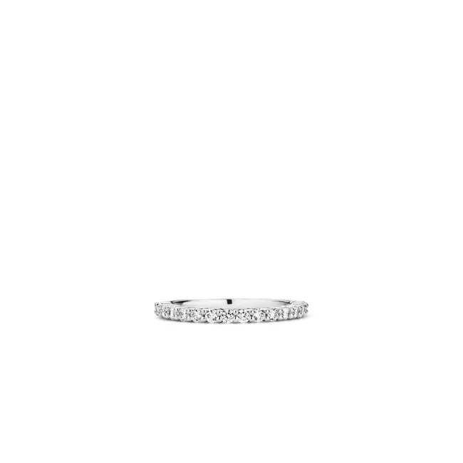 Ti Sento Milano Ti Sento Ring 1918ZI Zilver met Zirkonia Maat 52