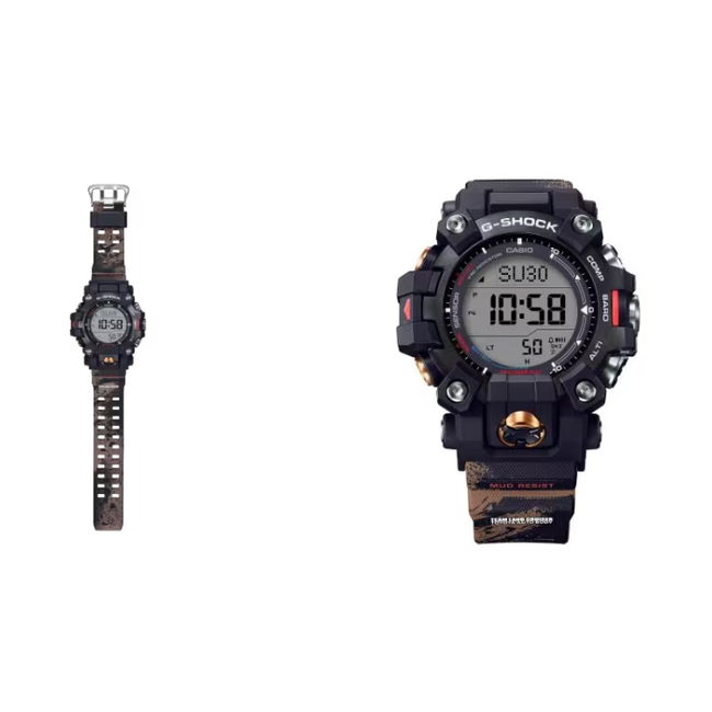 Casio G-Shock Casio G Shock Horloge GW-9500TLC-1ER Mud Man Land Cruiser Toyota Digitaal Limited Edition