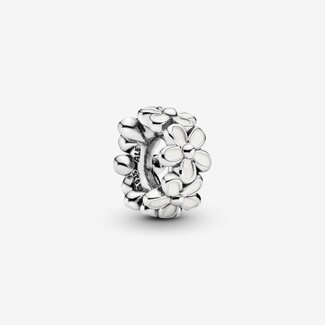 Pandora Pandora Bedel 791495EN12 Zilver Witte Bloemen