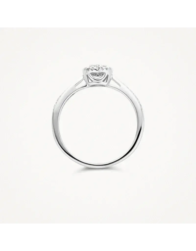 Blush Blush Ring 1651WDI/54 14kr Witgoud 0,46crt G SI Briljant geslepen Diamant Maat 54