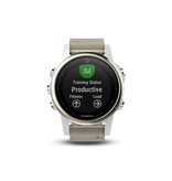 Garmin Garmin Fenix 5S Sapphire VAN €699,- NU VOOR Smartwatch Horloge Heren 42mm 010-01685-13