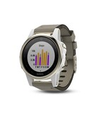 Garmin Garmin Fenix 5S Sapphire VAN €699,- NU VOOR Smartwatch Horloge Heren 42mm 010-01685-13