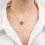 Morganne Bello Morganne Bello Collier 1013YB180 18k Geelgoud Golden Sunstone Clover 43-45cm