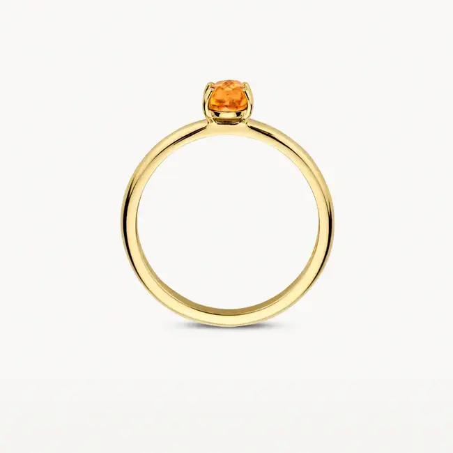 Blush Blush Ring 1242YCI/54 14k Geelgoud met Citrine Maat 54