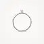 Blush Blush Ring 1200WZI/54 14k Witgoud met Zirkonia Maat 54