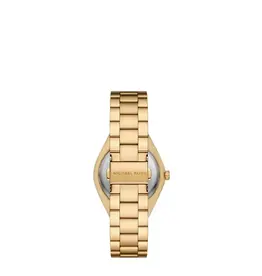 Michael Kors Michael kors MK7460 Horloge dames goudkleurig met blauwe marmerwijzerplaat