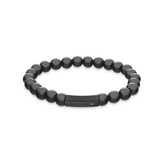 Tommy Hilfiger Tommy Hilfiger Heren Armband TJ27905821 Kralen Zwart