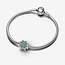 Pandora Pandora Bedel 792752C01 Zilver Klaver met Groen