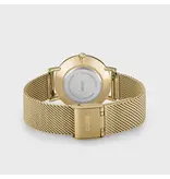 Cluse CW0101203007  Minuit Mesh Gold White horloge