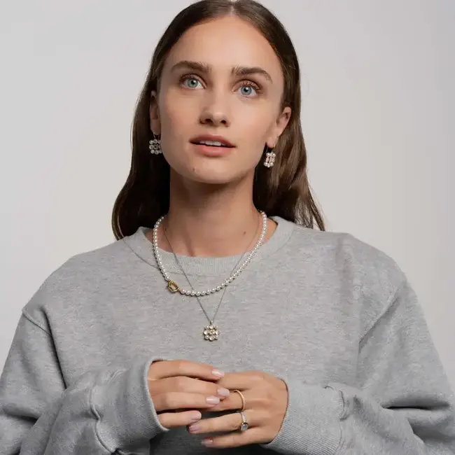 Ti Sento Milano Ti Sento Ring 12317ZY/56 Zilver met Goude Plating en Zirkonia Maat 56