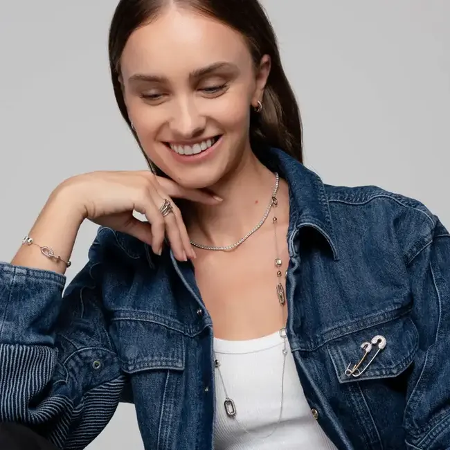 Ti Sento Milano Ti Sento Ring 12323SI/54 Zilver Gerhodineerd Dubbele Lus Maat 54