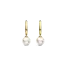 Ti Sento Milano Ti Sento Oorbellen 7939YP Zilver met Gouden Plating en Parel