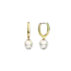 Ti Sento Milano Ti Sento Oorbellen 7939YP Zilver met Gouden Plating en Parel