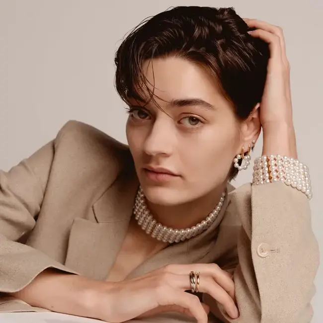 Ti Sento Milano Ti Sento Oorbellen 7940PW Zilver Gerhodineerd met Parel