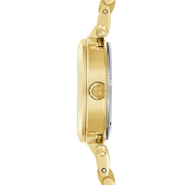 GC GC Dames Horloge Z02008L1MF Staal Goude Plating Swiss Made Quartz