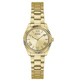 Guess Guess Dames Horloge GW0687L2 Staal met Gouden Plating Quartz en Gouden Wijzerplaat