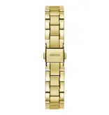 Guess Guess Dames Horloge GW0687L2 Staal met Gouden Plating Quartz en Gouden Wijzerplaat