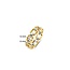 Ti Sento Milano Ti Sento Ring 12292ZY/54Zilver Bi-Color met Gezette Zirkonia Stenen maat 54