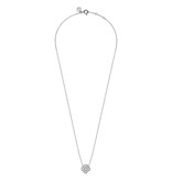 Morganne Bello Morganne Bello Collier 1013W100 18k Witgoud 0.12crt G SI Briljant geslepen Diamant 42-45cm