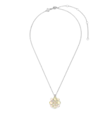 Ti Sento Milano Ti Sento Collier 34046YP Zilver met Goude Plating met Parels, Maansteen en Zirkonia 38-48cm