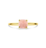 Blinckers Jewelry Huiscollectie BJ Ring 40.30553/17.75 14k geelgoud met roze opaal maat 17.75