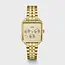 Cluse Cluse horloge CW13801 Goudkleurig vierkant chronograaf