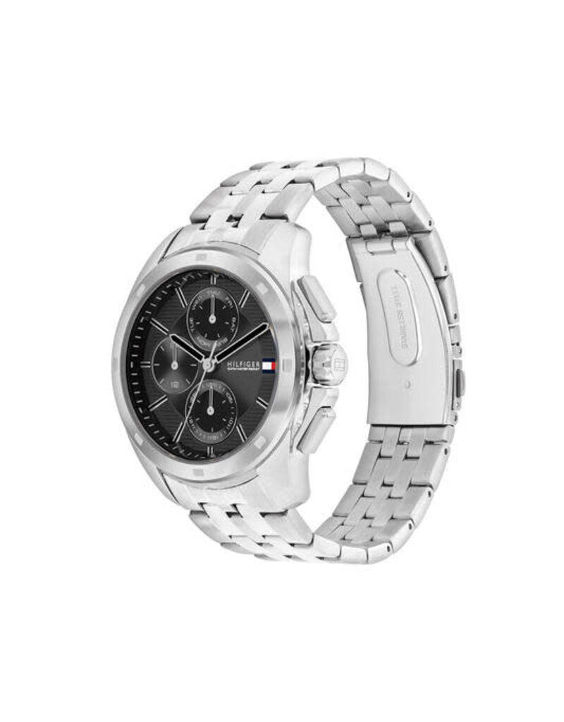 Tommy Hilfiger Tommy Hilfiger Horloge TH1710620 Walker Heren horloge staal met zwarte wijzerplaat