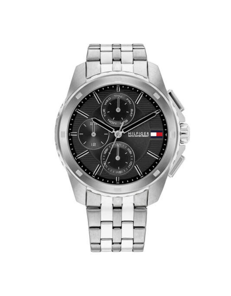 Tommy Hilfiger Tommy Hilfiger Horloge TH1710620 Walker Heren horloge staal met zwarte wijzerplaat