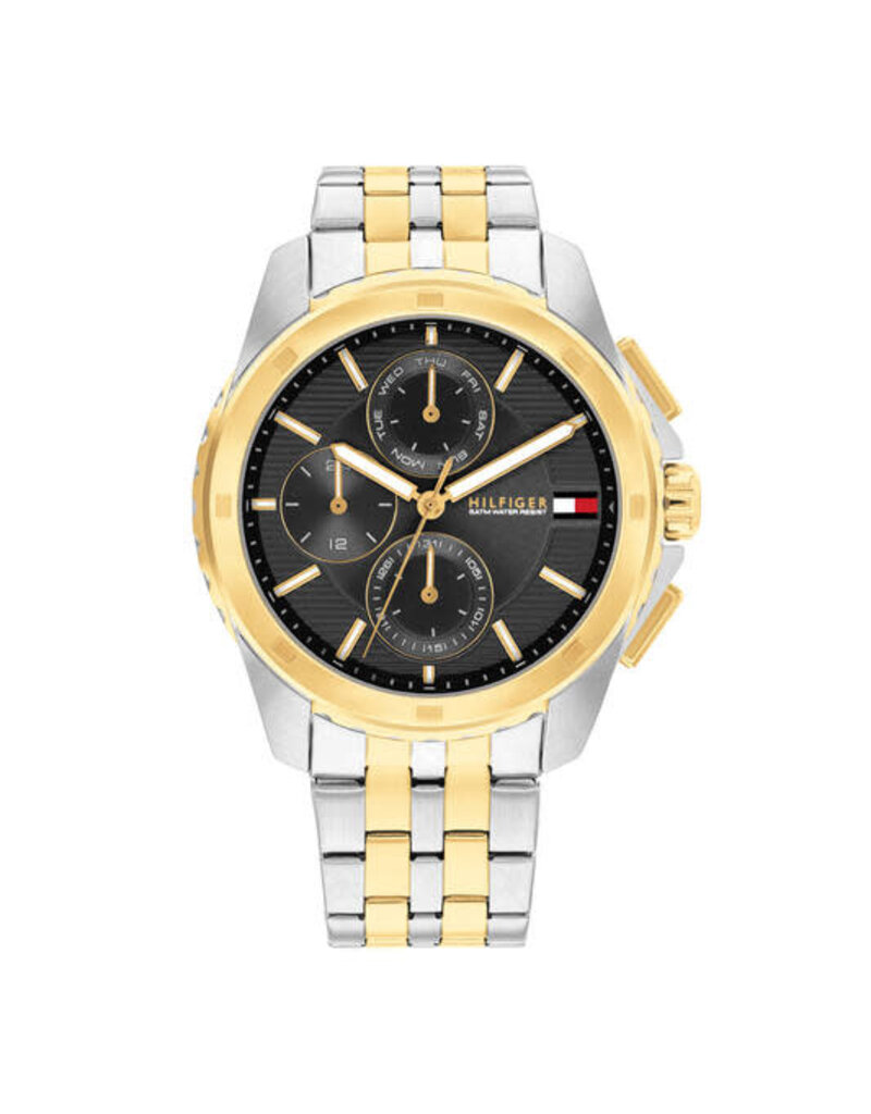 Tommy Hilfiger Tommy Hilfiger Horloge TH1710621 Walker Heren Bicolor met zwarte wijzerplaat