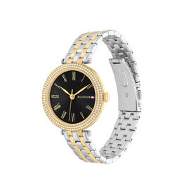 Tommy Hilfiger Tommy Hilfiger Dames Horloge TH1782720 Staal Bi-color met Zirkonia Nathalie