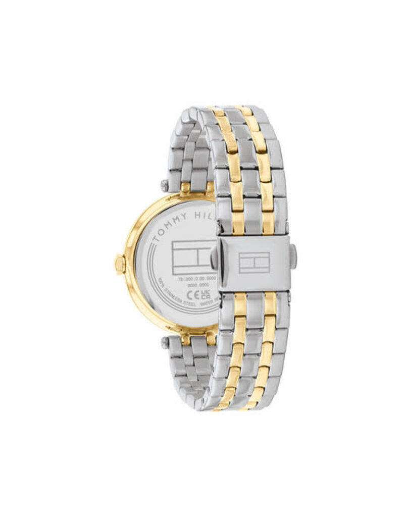 Tommy Hilfiger Tommy Hilfiger Dames Horloge TH1782720 Staal Bi-color met Zirkonia Nathalie