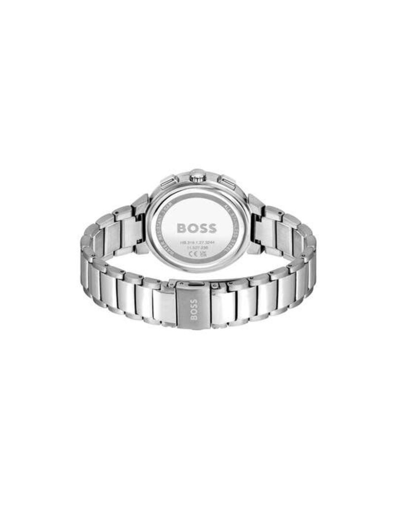BOSS BOSS Dames Horloge HB1502763 Staal Quartz Chronograaf met Turqouise Wijzerplaat