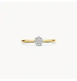 Blush 1611BDI/54 Ring 14 krt goud met diamant maat 54