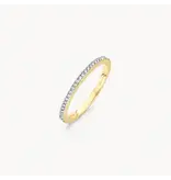 Blush 1607BDI/54 ring 14 krt geelgoud met diamant maat 54