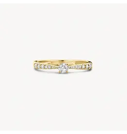 Blush Blush Ring 1659BDI/54 14k Geelgoud 0,33ct G SI Briljant geslepen met Diamant