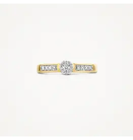 Blush Blush Ring 1624BDI/56 14k Geelgoud 0,25crt G SI Briljant geslepen Diamant Maat 56