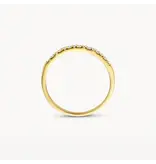 Blush Blush Ring 1640YDI/54 14k Geelgoud 0,17crt G SI Briljant geslepen Diamant Maat 54