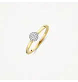 Blush Blush Ring 1648BDI/54 14k Geelgoud 0,15crt G SI Briljant geslepen Diamant Maat 54